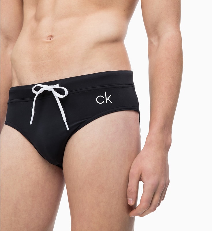 Calvin Klein Hombre ajustado Slip negro - Varela Intimo