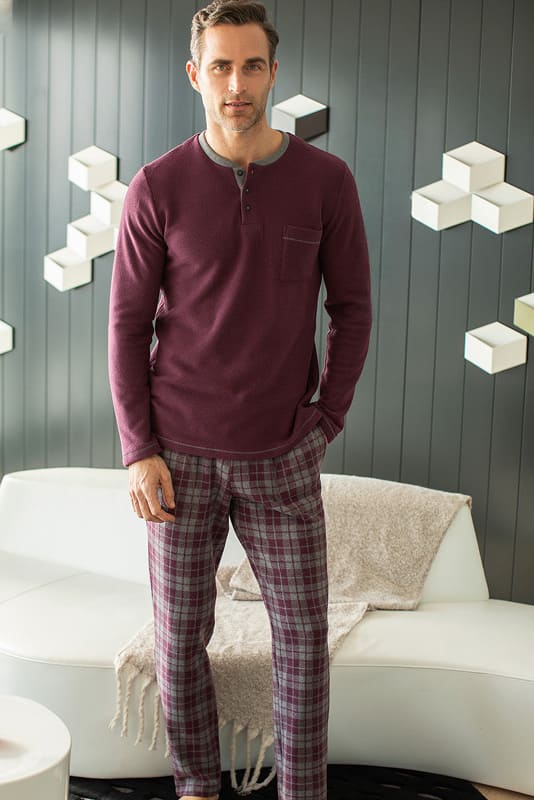 Pijama Barandi, el abrigo perfecto. Para noches de invierno en casa