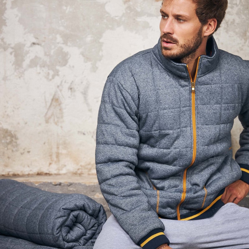 Parka corta hombre clearance