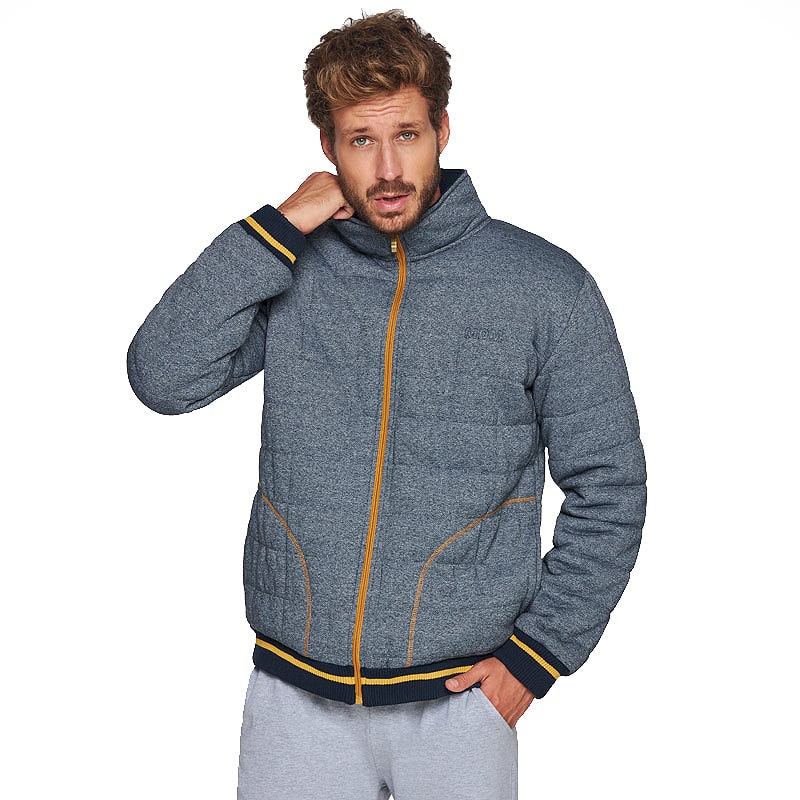 Parka-Chaqueta Muydemi para hombre Acolchada en azul