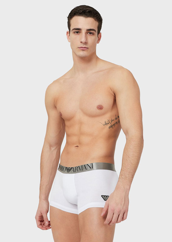 Ropa Interior Hombre Calzoncillo Boxer Leal Algodón Blanco