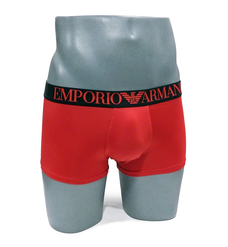 Comprar online Boxer Emporio Armani Microfibra en Rojo Cherry