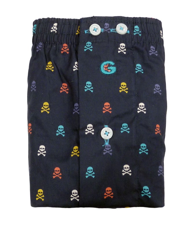 Comprar online Boxer Giulio de Tela con calaveras Skull