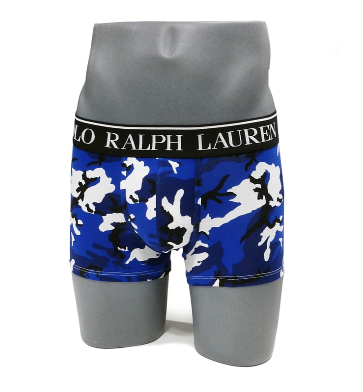 Boxer Polo Ralph Lauren en camuflaje azul