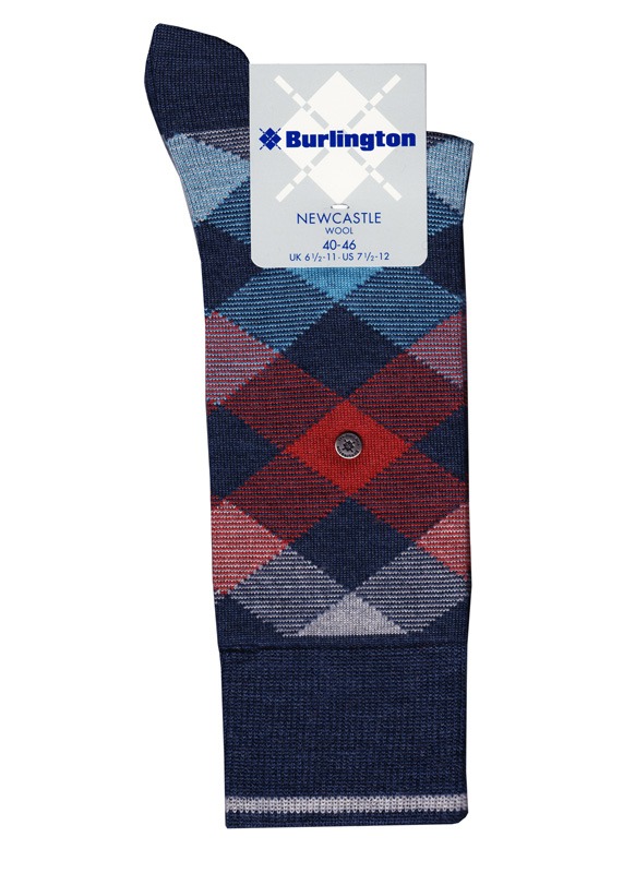 Burlington Newcastle Calcetines para Hombre Pack de 2
