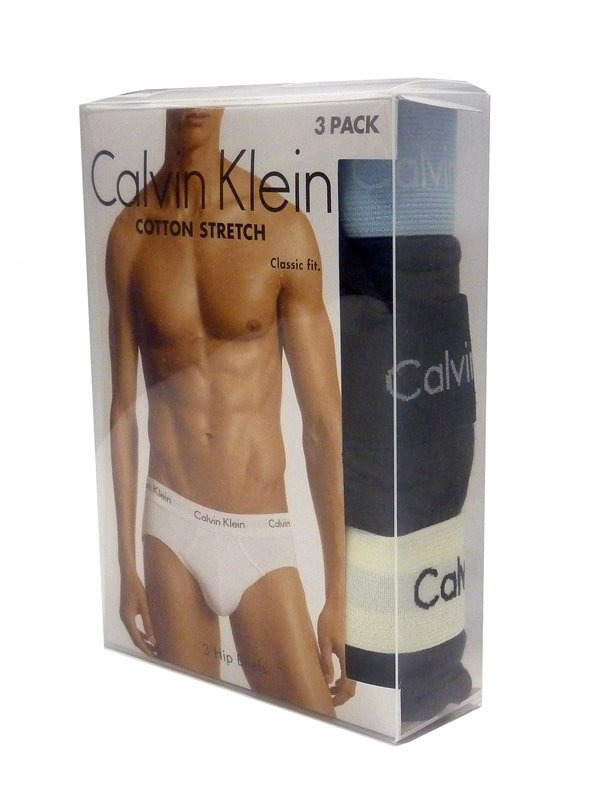 HIP BRIEF CALVIN KLEIN original - Pack de 3 Slips - - Varela Intimo