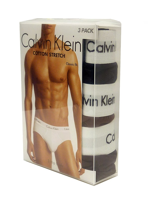Pack con 3 Slips de Calvin Klein EOY