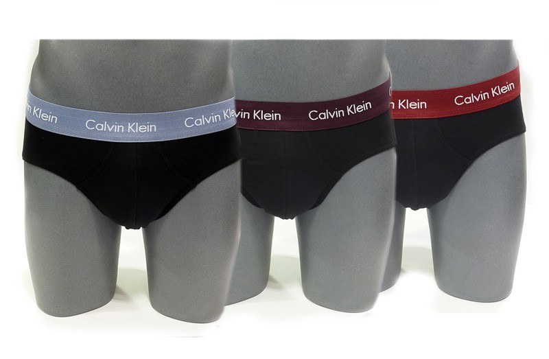 3 Pack Slips Calvin Klein algodón