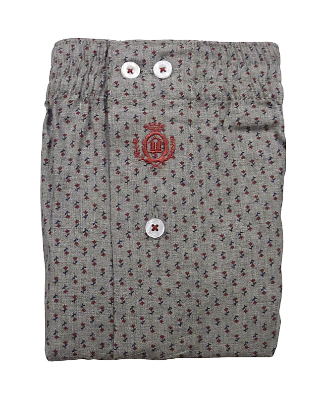 El regalo perfecto: bóxer Guasch de jacquard en gris para caballero.