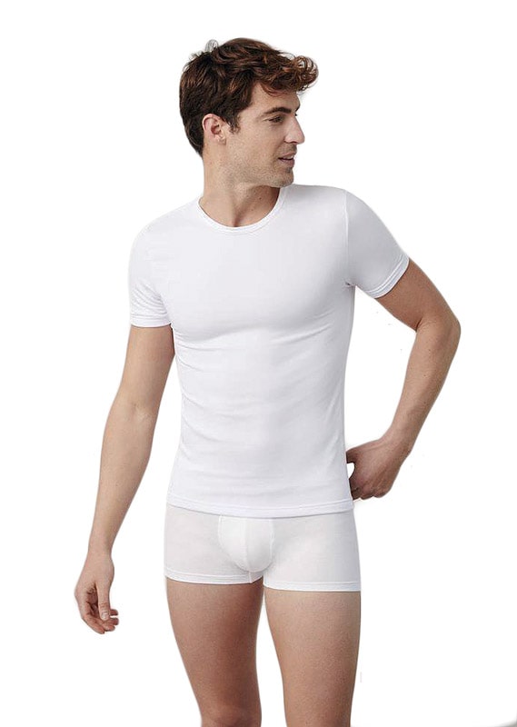 Comprar a buen precio Camiseta Térmica Manga Corta en blanco para hombre -  Varela Intimo