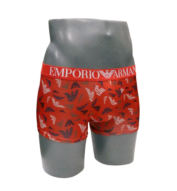 Un toque de elegancia: boxers calzoncillos rojos Emporio Armani