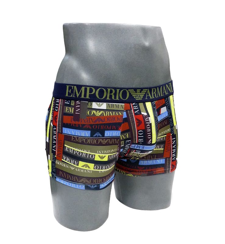 Boxer Emporio Armani estampado de Microfibra