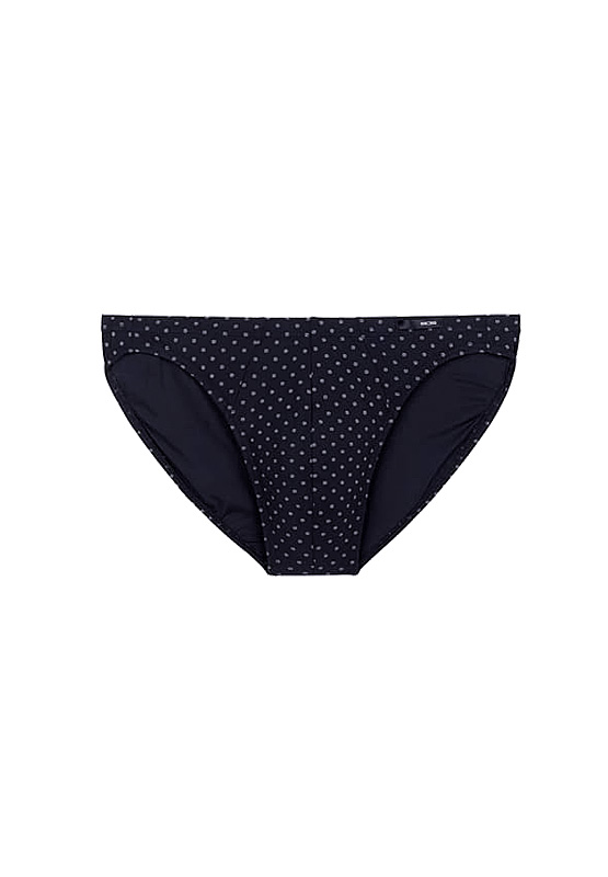 Compra ya el slip HOM Max con topitos blancos, estilo sutil que destaca.