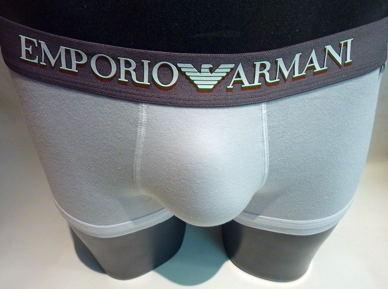 Boxer Emporio Armani en algodón en blanco