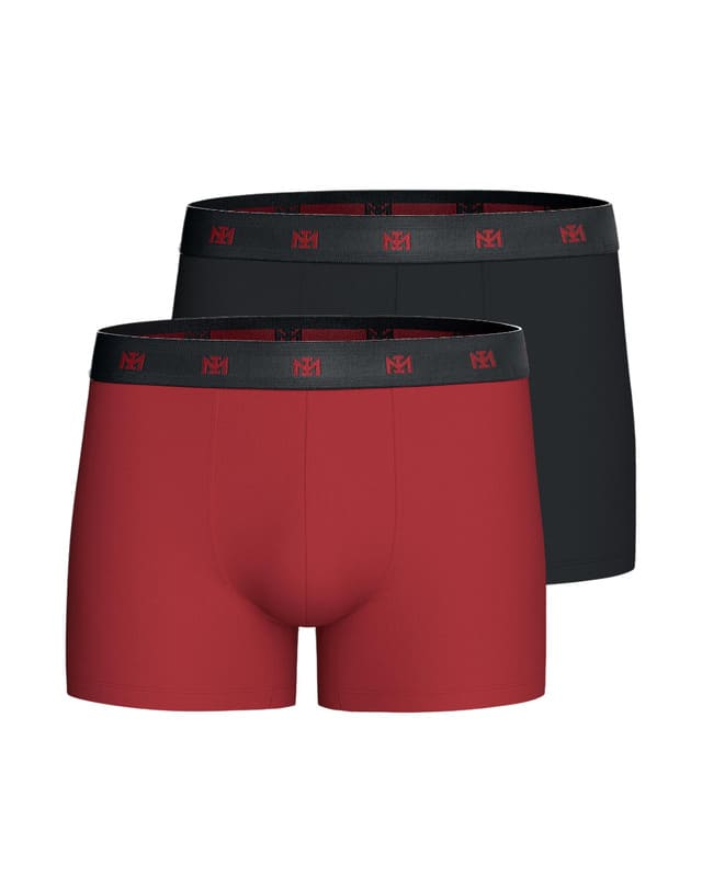 Haz una compra segura y regalo perfecto con pack Impetus boxer rojo y azul.
