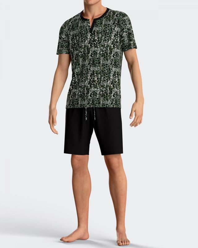 Pijamas cortos de verano de Impetus Homewear para hombre
