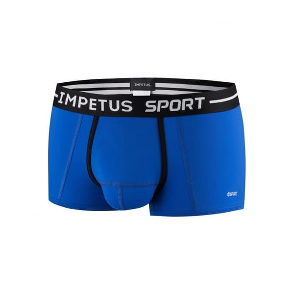 Confort ergonómico y frescura para el gimnasio: Boxer Corto Impetus Sport Airflow azul. ¡Descúbrelo!