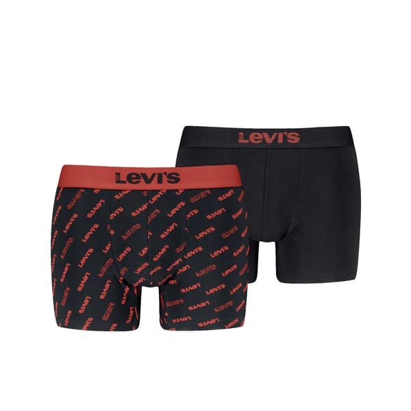 Oferta limitada: Pack 2 Boxers Levi's en negro de estilo juvenil a super precio.