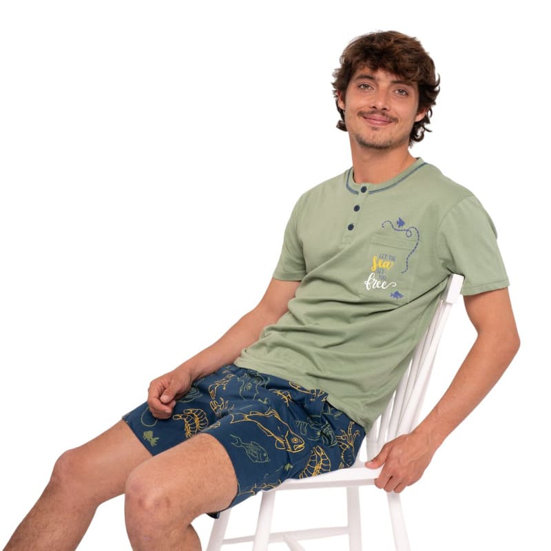 Pijama Muydemi juvenil e informal para verano