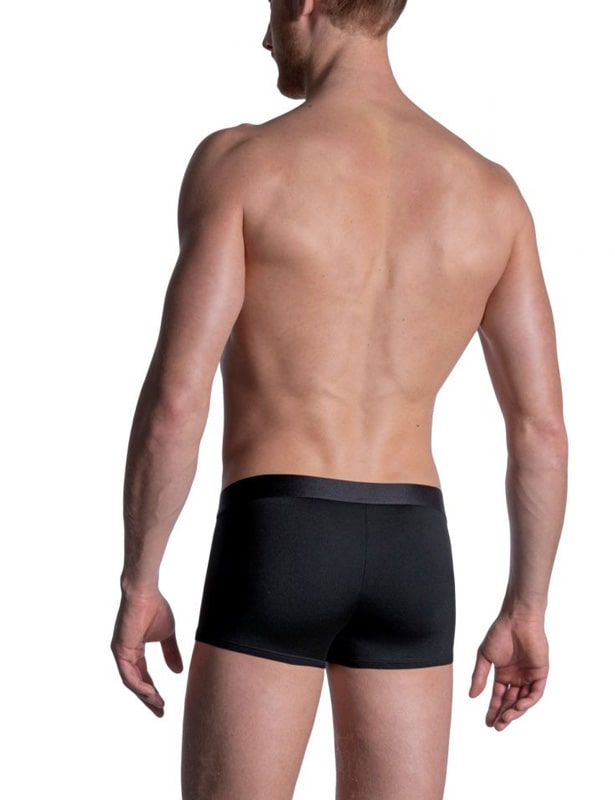Calzoncillo hombre Manstore Boxer en negro de microfibra Varela Intimo