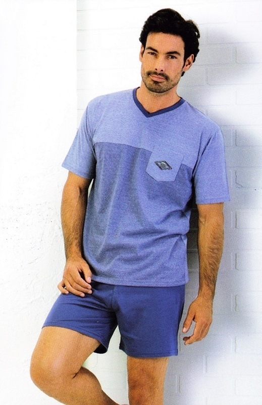 Pijama verano Massana hombre, Azul Varela Intimo