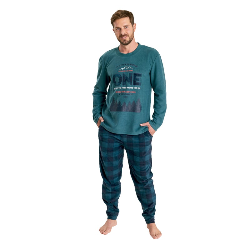 Comprar online Pijama Muydemi micropolar mod. Forest
