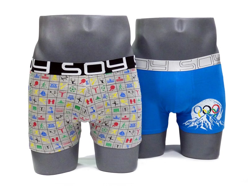 un acreedor Chaise longue pastel Pack 2 calzoncillos Soy Underwear con diseños de los Juegos Olímpicos -  Varela Intimo