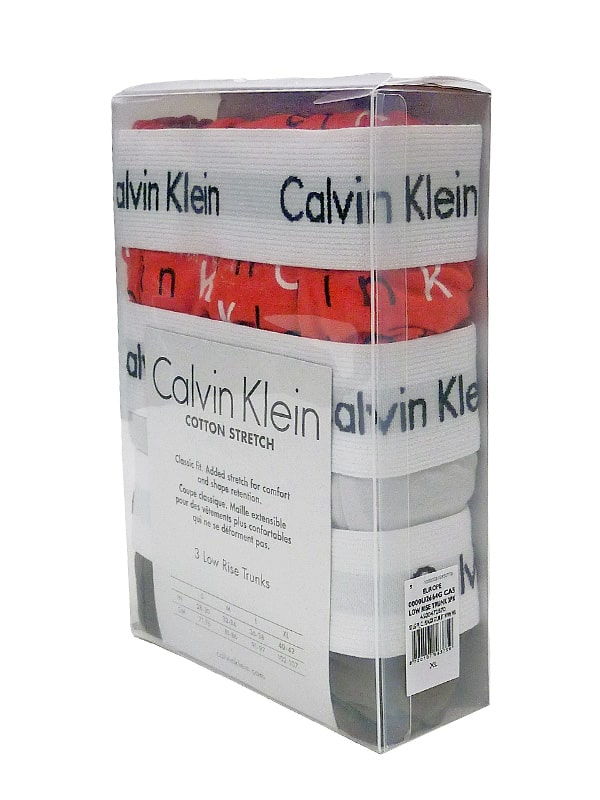 Comprar online Cajita con tres boxers de Calvin Klein en algodón