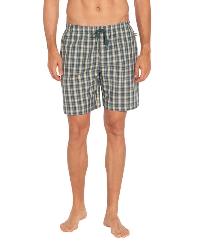 Pantalón de pijama Punto Blanco en tela a cuadros, ideal para descanso, confort diario y uso nocturno.