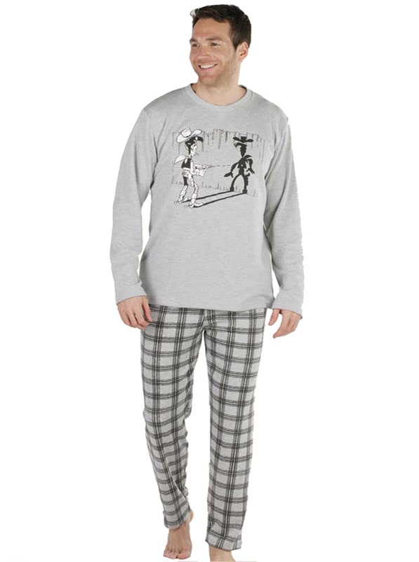 Pijama de Lucky Gris - Pettrus Man para Hombre Varela