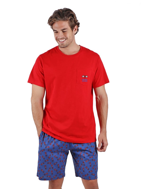 Pijama Diver - Admas estampado con coches de F1