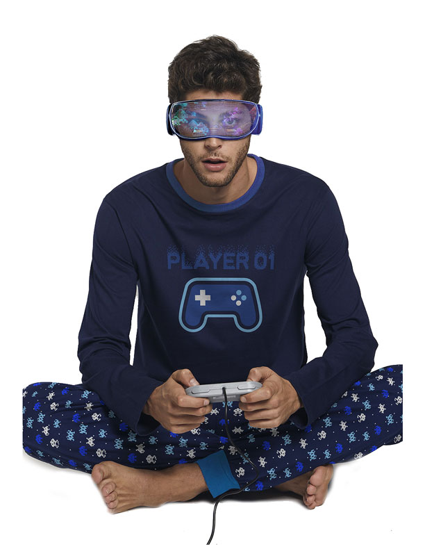 Pijama Admas Player Space con puños