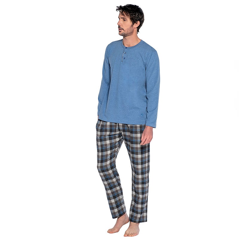 Pijama Guasch combinado en Algodón y pantalón de villela 