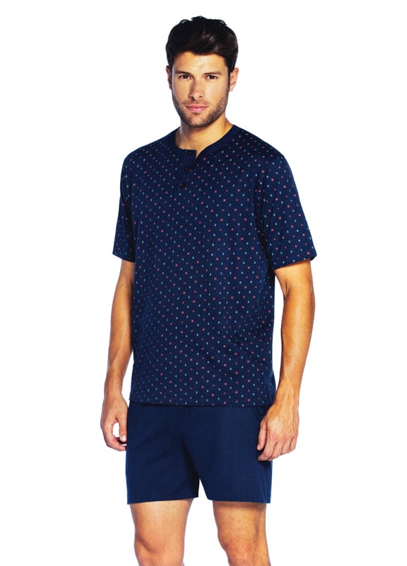 Pijama corto de verano para hombre Guasch Varela Intimo