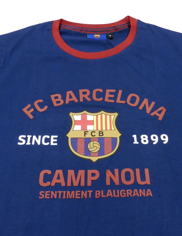 Pijama Oficial del F.C. Barcelona Niños Jóvenes - Varela Intimo