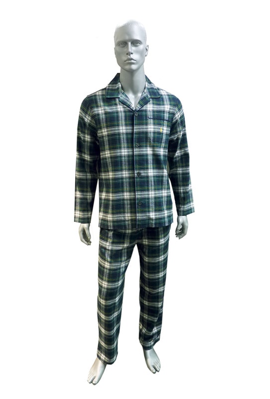 mentiroso franja materno Polo Ralph Lauren pijama de hombre en franela de Algodón - Varela Intimo