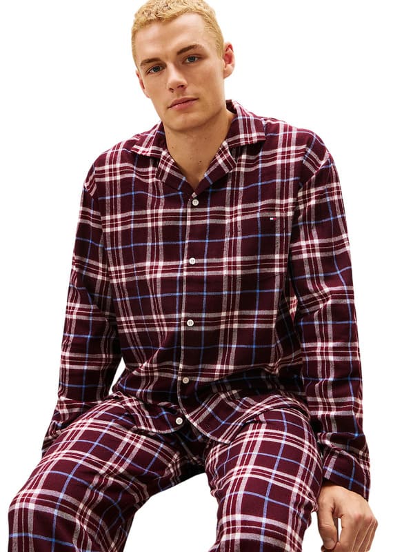 Tommy Hilfiger Pijama de Viyela Caliente para regalar 