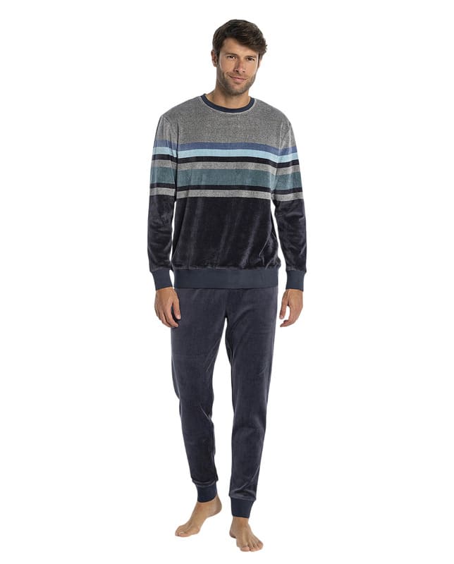 Pijama de terciopelo Punto Blanco Zermatt para hombre 