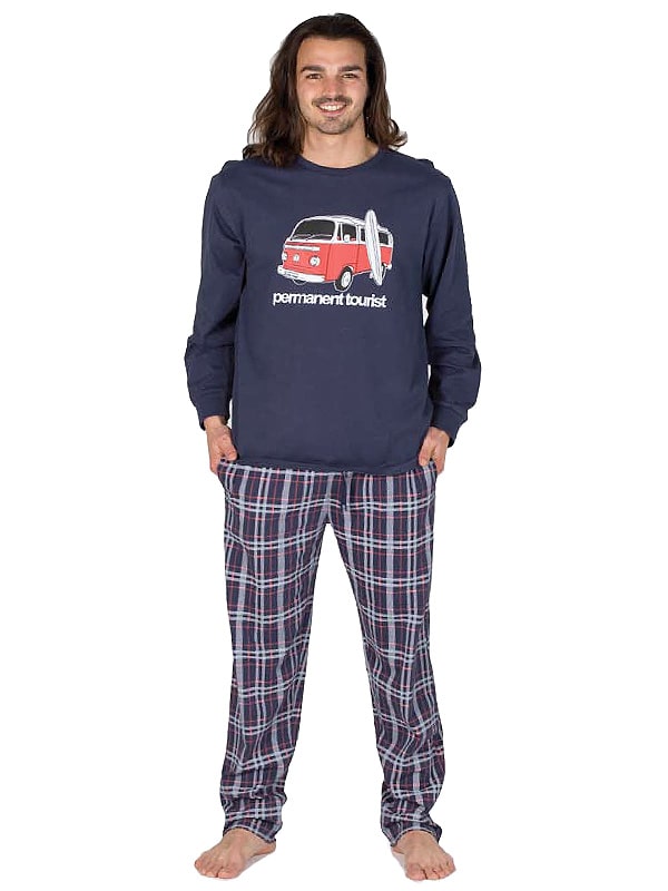 Pijama Polar Hombre Pettrus Man combinado - Varela Intimo