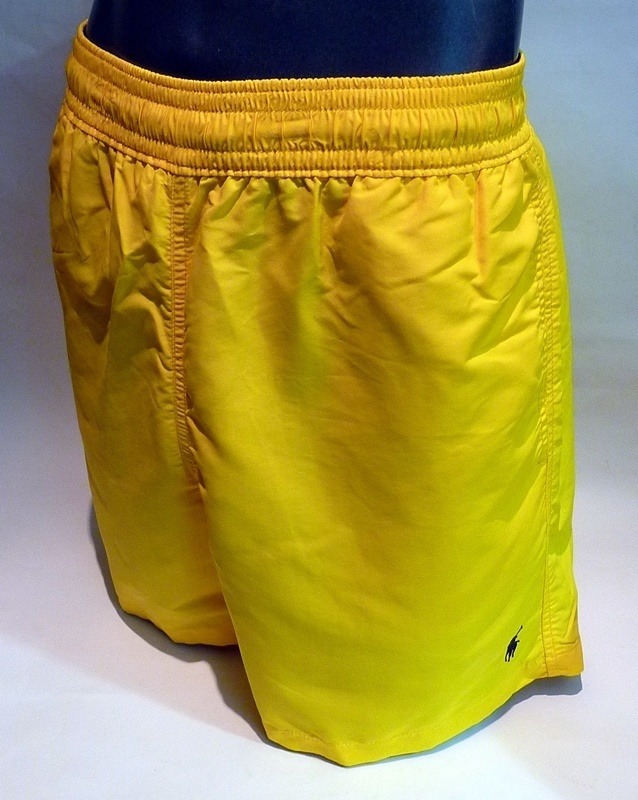 Bañador Hawaiian Boxer Polo, amarillo