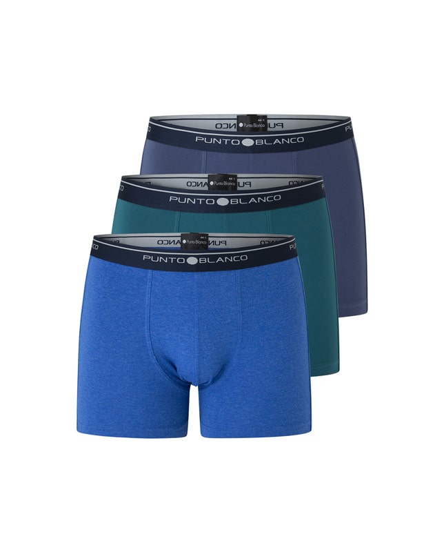 Comprar Punto Blanco Pack 3 Boxers Basix para Hombre