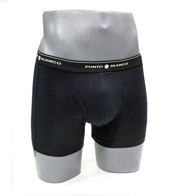 Pack de 3 Boxers Punto Blanco con Abertura o bragueta Varela Intimo