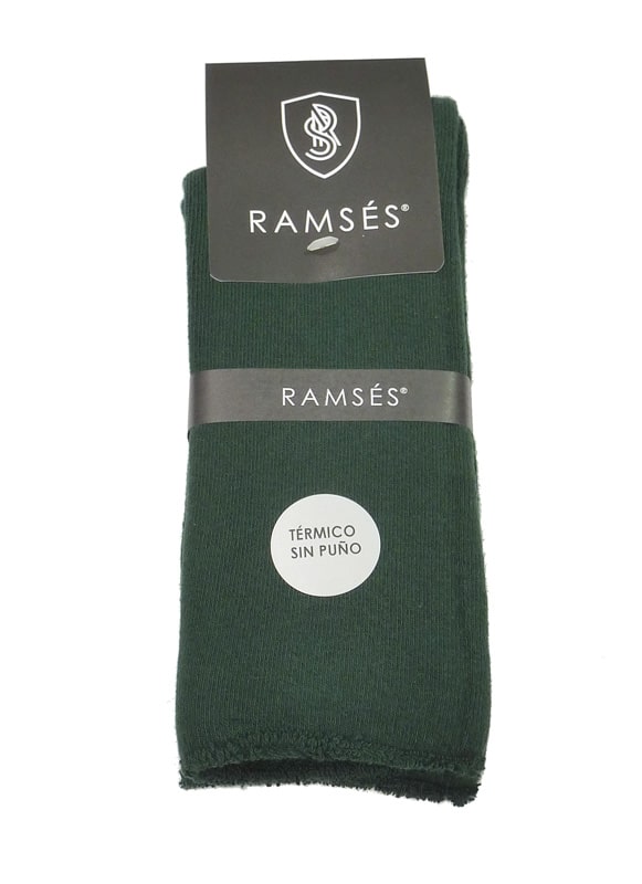 Calcetines Térmicos Ramsés sin puño en verde