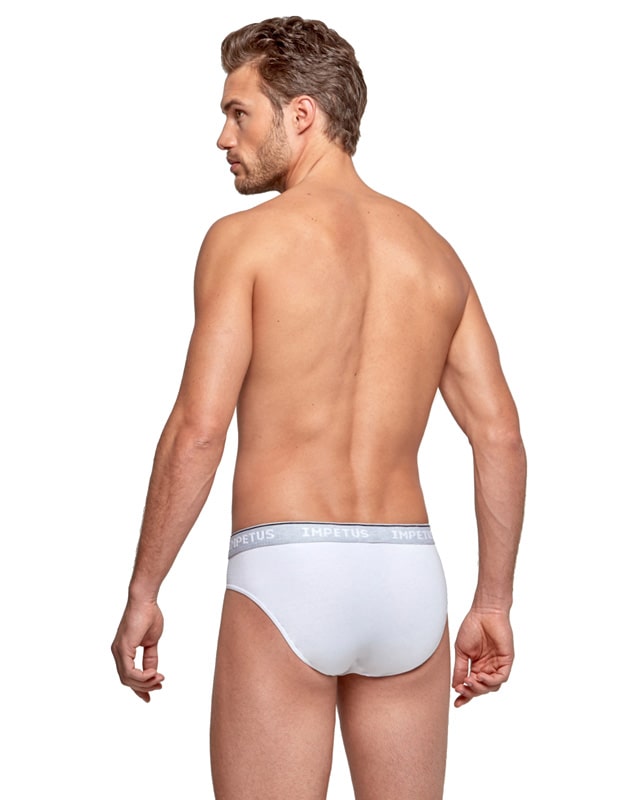 Calzoncillos Hombre Open Premium Algodón Eminence - blanco: Slip pa