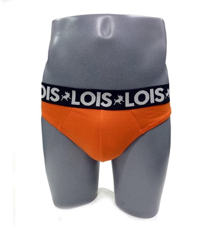 Oferta Calzoncillos Slip Lois de algodón en naranja Varela Intimo