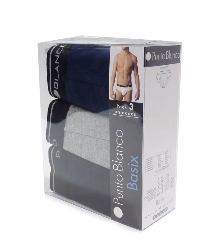 Slip Basix punto Blanco I Moda Íntima