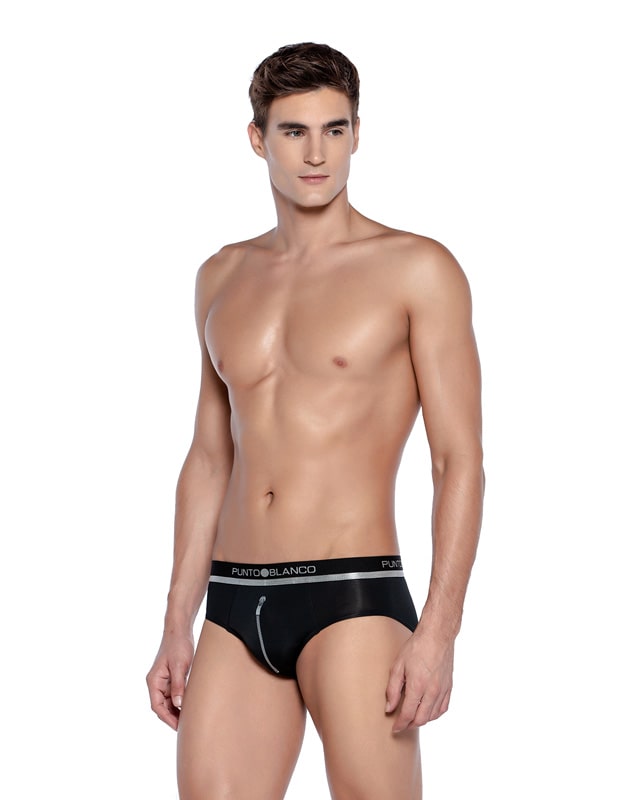 Calzoncillos slip punto blanco deals