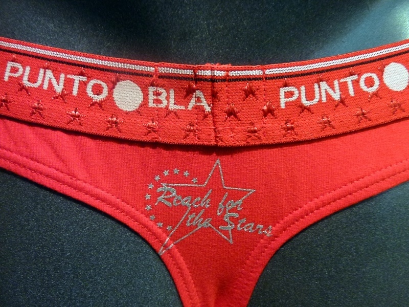 tanga hombre punto blanco
