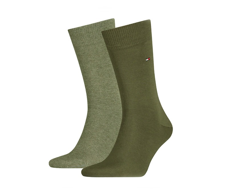 Tommy Calcetines Hombre Verde Oliva - Varela Intimo