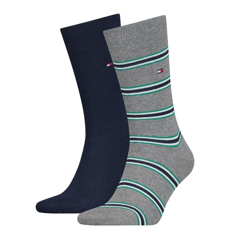 Pack de calcetines TH listado en algodon